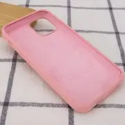 Чехол Silicone Case Full Protective (AA) для Apple iPhone 16 Plus (6.7"), Розовый / Pink