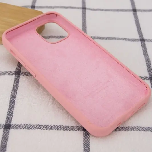 Чехол Silicone Case Full Protective (AA) для Apple iPhone 16 Plus (6.7") Розовый / Pink - изображение 2