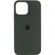 Чохол Silicone Case Full Protective (AA) для Apple iPhone 16 Plus (6.7"), Зелений / Cyprus Green