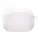 Силиконовый футляр с микрофиброй для наушников Airpods 4 Белый / White