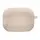 Силиконовый футляр с микрофиброй для наушников Airpods 4 Розовый / Pink Sand
