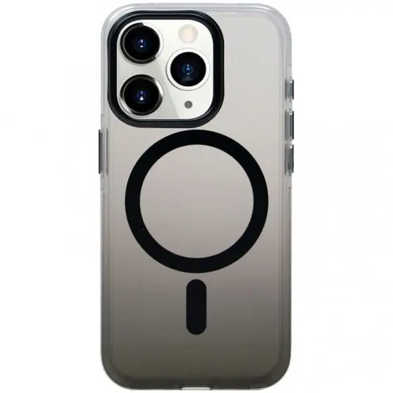 Чехол TPU+PC Shadow with MagSafe для Apple iPhone 16 Pro Max (6.9") Black