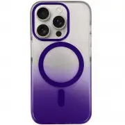 Чехол TPU+PC Shadow with MagSafe для Apple iPhone 14 Pro Max (6.7"), Purple