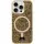 TPU чехол Bling World Rock Diamond with MagSafe для Apple iPhone 16 Pro (6.3") Gold