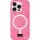 TPU чехол Bling World Rock Diamond with MagSafe для Apple iPhone 16 Pro (6.3") Rose