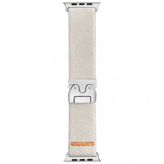 Ремешок Nylon New Design для Apple Watch 42(ser.1-3)/44/45/46/49mm White