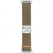 Ремінець Nylon New Design для Apple Watch 42(ser.1-3)/44/45/46/49mm Biege Brown