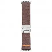 Ремінець Nylon New Design для Apple Watch 42(ser.1-3)/44/45/46/49mm Light Brown