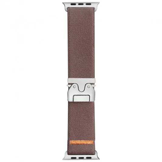 Ремінець Nylon New Design для Apple Watch 42(ser.1-3)/44/45/46/49mm Light Brown