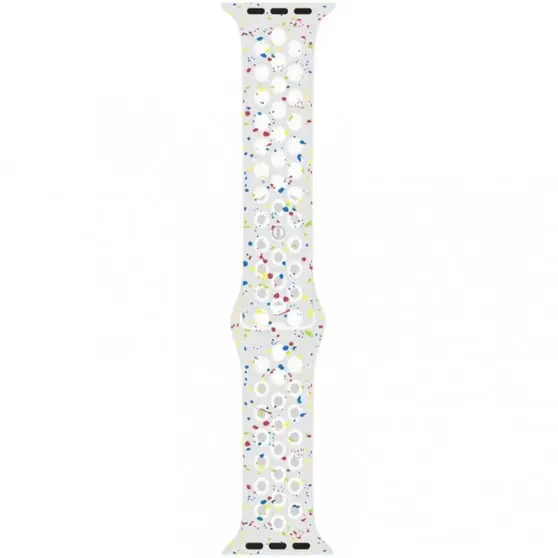 Ремешок Nike Sport Band для Apple Watch 38/40/41/42mm(ser.10) Pure Platinum