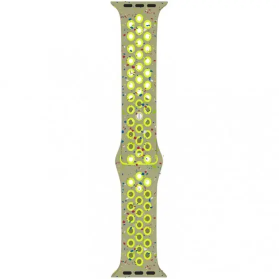 Ремешок Nike Sport Band для Apple Watch 42(ser.1-3)/44/45/46/49mm Volt Splash