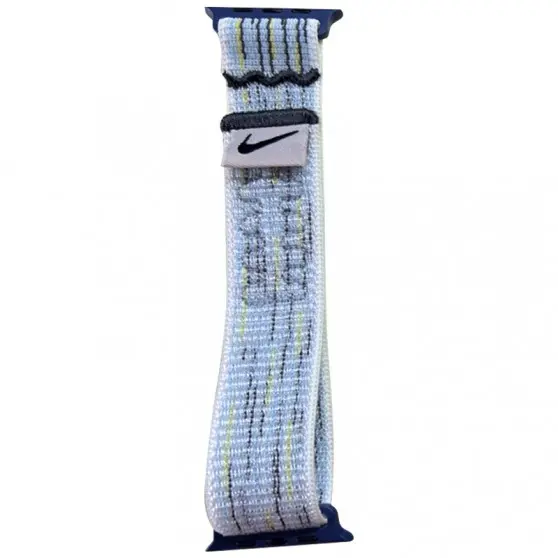 Ремешок Nike Sport Loop для Apple Watch 38/40/41/42mm(ser.10) Grey / Blue