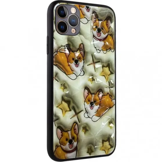 TPU+PC чехол Prisma Plushie для Apple iPhone 11 Pro (5.8") Corgi