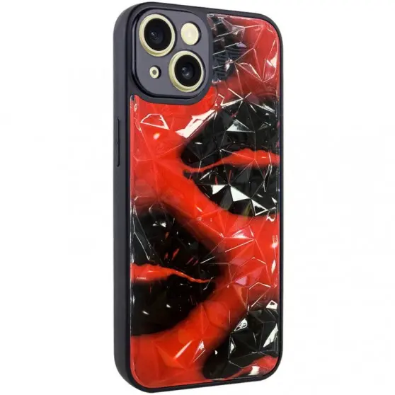 TPU+PC чехол Prisma Plushie для Apple iPhone 13 (6.1") Kiss