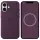 Чехол Silicone case (AAA) with Magsafe and Animation (button) для Apple iPhone 16 (6.1") Plum