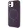 Чохол Silicone Case Full Protective (AA) with MagSafe для Apple iPhone 11 (6.1"), Фіолетовий / Elderberry