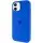 Чохол Silicone Case Full Protective (AA) with MagSafe для Apple iPhone 11 (6.1"), Синій / Capri Blue