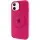 Чохол Silicone Case Full Protective (AA) with MagSafe для Apple iPhone 11 (6.1"), Малиновий / Dragon Fruit