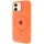 Чохол Silicone Case Full Protective (AA) with MagSafe для Apple iPhone 11 (6.1") Помаранчевий / Papaya