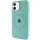 Чохол Silicone Case Full Protective (AA) with MagSafe для Apple iPhone 11 (6.1"), Бірюзовий / Light Turquoise