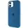 Чохол Silicone Case Full Protective (AA) with MagSafe для Apple iPhone 11 (6.1"), Синій / Denim Blue