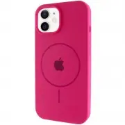 Чохол Silicone Case Full Protective (AA) with MagSafe для Apple iPhone 11 Pro (5.8"), Малиновий / Dragon Fruit