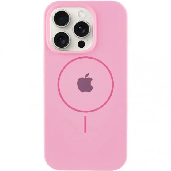 Чехол Silicone Case Full Protective (AA) with MagSafe для Apple iPhone 11 Pro Max (6.5"), Розовый / Light pink