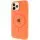 Чохол Silicone Case Full Protective (AA) with MagSafe для Apple iPhone 11 Pro Max (6.5") Помаранчевий / Papaya