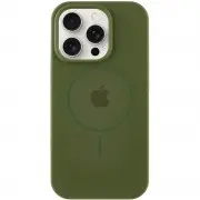 Чехол Silicone Case Full Protective (AA) with MagSafe для Apple iPhone 13 Pro (6.1"), Зеленый / Cyprus Green