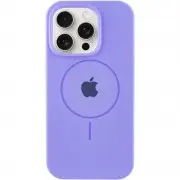 Чехол Silicone Case Full Protective (AA) with MagSafe для Apple iPhone 14 Pro (6.1") Сиреневый / Lilac