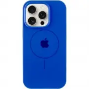 Чехол Silicone Case Full Protective (AA) with MagSafe для Apple iPhone 14 Pro (6.1") Синий / Capri Blue