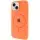 Чохол Silicone Case Full Protective (AA) with MagSafe для Apple iPhone 14 Plus (6.7") Помаранчевий / Papaya