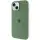 Чохол Silicone Case Full Protective (AA) with MagSafe для Apple iPhone 14 Plus (6.7") Зелений / Pine green