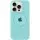 Чехол Silicone Case Full Protective (AA) with MagSafe для Apple iPhone 15 Pro (6.1") Бирюзовый / Light Turquoise
