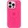 Чехол Silicone Case Full Protective (AA) with MagSafe для Apple iPhone 15 Pro (6.1") Розовый / Barbie pink