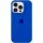 Чехол Silicone Case Full Protective (AA) with MagSafe для Apple iPhone 15 Pro (6.1") Синий / Capri Blue
