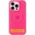 Чехол Silicone Case Full Protective (AA) with MagSafe для Apple iPhone 16 (6.1"), Розовый / Barbie pink