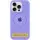 Чехол Silicone Case Full Protective (AA) with MagSafe для Apple iPhone 16 (6.1") Сиреневый / Lilac