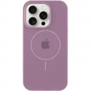 Чохол Silicone Case Full Protective (AA) with MagSafe для Apple iPhone 16 Pro (6.3"), Ліловий / Lilac Pride