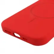 Чехол Silicone Case Full Protective (AA) NO LOGO with MagSafe для Apple iPhone 11 Pro Max (6.5"), Красный / Red