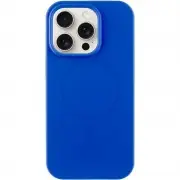 Чехол Silicone Case Full Protective (AA) NO LOGO with MagSafe для Apple iPhone 11 Pro Max (6.5"), Синий / Capri Blue