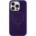 Чехол Silicone Case Full Protective (AA) NO LOGO with MagSafe для Apple iPhone 12 Pro / 12 (6.1"), Фиолетовый / Amethyst