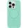 Чехол Silicone Case Full Protective (AA) NO LOGO with MagSafe для Apple iPhone 16 Pro (6.3"), Зеленый / Spearmint