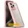 TPU чехол Transparent + Colour 1,5mm для Apple iPhone 16 (6.1") Pink