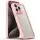 TPU чехол Transparent + Colour 1,5mm для Apple iPhone 16 Pro (6.3") Pink