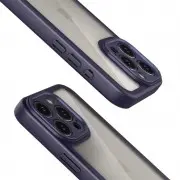 TPU чехол Transparent + Colour 1,5mm для Apple iPhone 16 Pro (6.3"), Purple