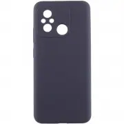 Чехол Silicone Cover Lakshmi Full Camera (AAA) для Xiaomi Redmi 12C Серый / Dark Gray