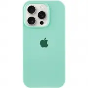 Чехол Silicone Case Full Protective (AA) для Apple iPhone 15 Pro Max (6.7") Бирюзовый / Turquoise