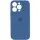 Чехол Silicone Case Full Camera Protective (AA) для Apple iPhone 15 Pro (6.1") Синий / Blue Jay