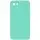 Silicone Case Square Full Camera Protective (AA) NOLOGO для Apple iPhone 7 / 8 / SE (2020) (4.7") Бірюзовий / Turquoise